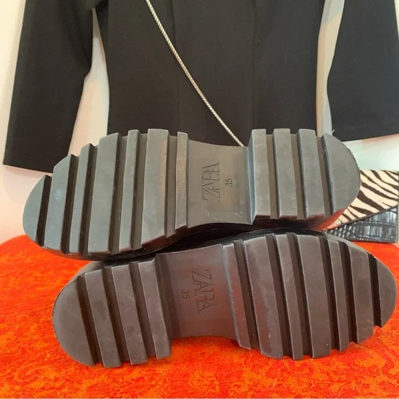 Zara Color Block Chelsea Boots - Picture 10 of 16